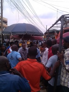 Parliament in session  at Old market road (1)