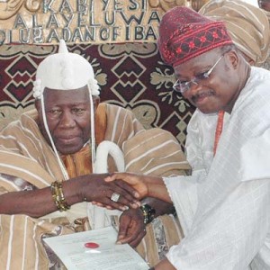 Ajimobi n Olubadan Oba Saliu Adetunji