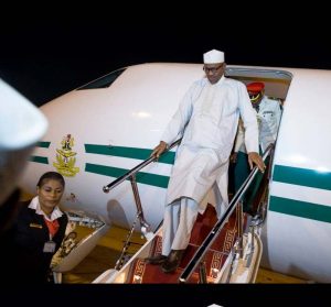 Buhari-Returns-From-China