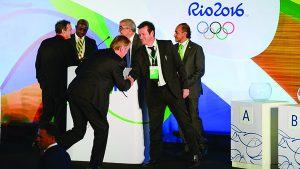 Siasia at the Olympic draws in Rio