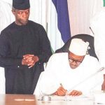 Buhari signs