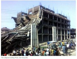 collapse building