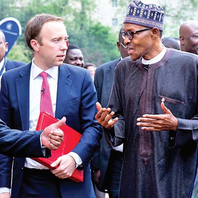 Buhari in UK