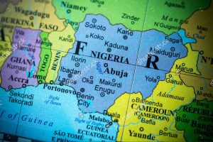 stock-photo-map-view-of-nigeria-on-a-geographical-globe-vignette-299408018