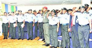 PIC.11. CROSS SECTION OF SENIOR POLICE OFFICERS AT THE OPENING