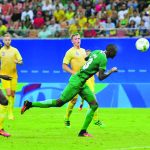 Sadiq Umar’s heads Nigeria  into the last eight at Amazonia Arena in Manaus