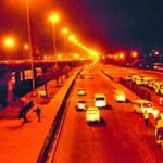 Lagos Marina at nightcc