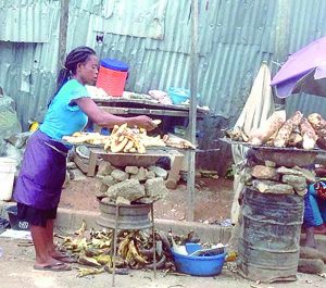 plaintain-woman