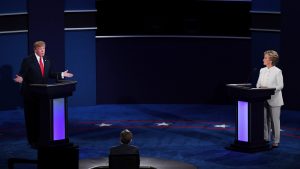 Final Presidential Debate Between Hillary Clinton And Donald Trump Held In Las Vegas