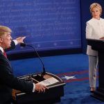Republican nominee Donald Trump speaks a