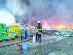 The Christmas Day inferno at the Nigerian Breweries plant in Lagos