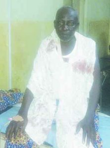 Deposed baale, Alao on hospital bed