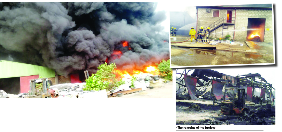 FIRE IN LAGOS