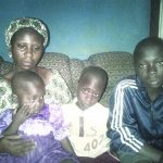 Widow of the deceased and some of their children