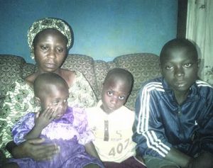 Widow of the deceased and some of their children