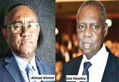 Ahmad Ahmad and Issa Hayatou