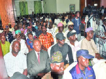 Miners at the Lagos meeting