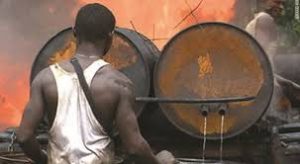 illegal refinery