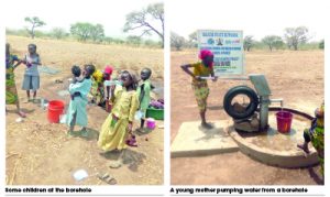 without water