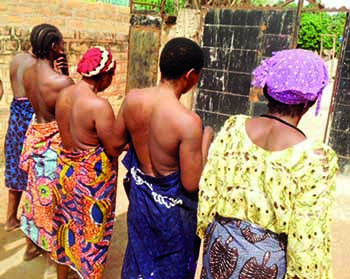 Aboor’s wives and his sister… BEATEN BLACK AND BLUE