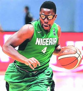 D’ Tigers star Ben Uzor in action