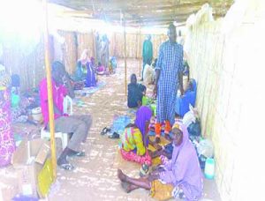 DISPLACED FROM THEIR HOMES BY MENINGITIS