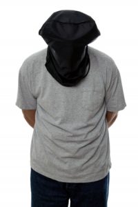 Hooded man