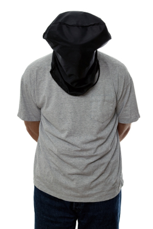 Hooded man