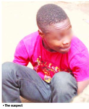 the suspect