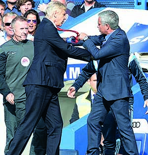 Wenger fights Mourinho