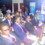 A cross section of students at Girls in ICT event