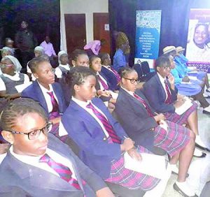 A cross section of students at Girls in ICT event