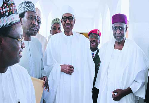 Buhari and some northern Leaders