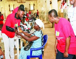 WIN doctors attending to patients