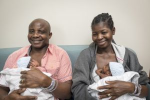 sextuplets – mom and dad