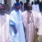 The Minister of Communication, Barrister Adebayo Shittu, Post Master General, Barrister Bisi Ade