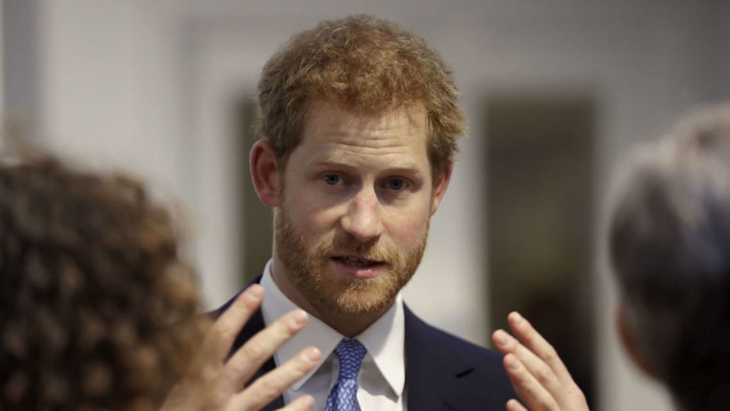 Prince Harry visits Chatham House