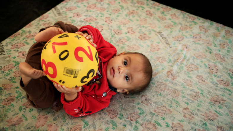 The Wider Image: Children of caliphate face stateless future