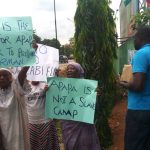 Apapa women protesting copy