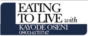 Eating to live