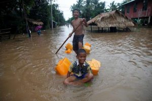 floodwaters