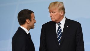 trump in france