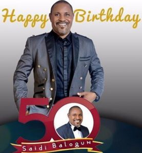 saidi balogun 50th birthday party