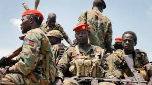 South Sudan army