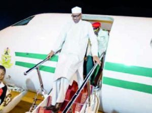 buhari plane