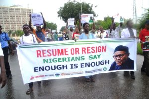buhari protest