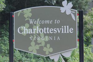 charlottesville+welcome+sign