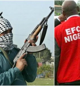gunmen attack efcc