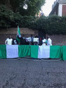 protest in UK