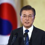 President Moon Jae-In Press Conference Marking His 100 Days In Office